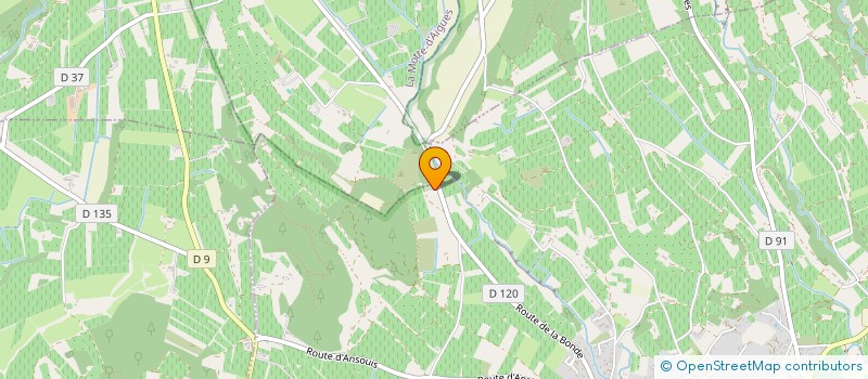 localisation de l'entreprise BOND84  LA MOTTE-D'AIGUES