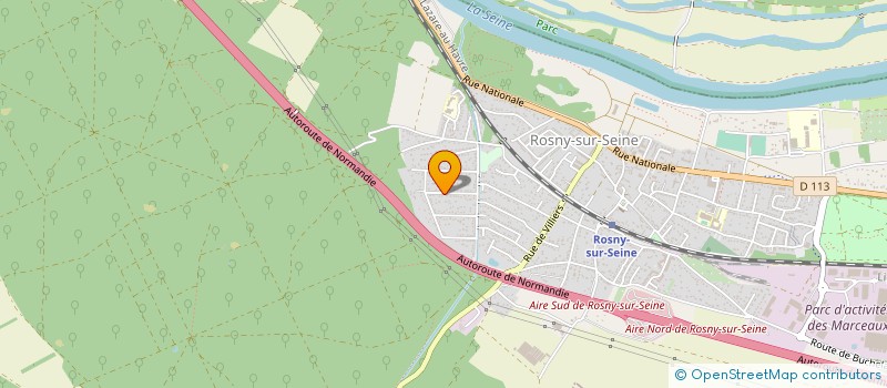 localisation de l'entreprise BONDAS DISTRIBUTION à ROSNY-SUR-SEINE