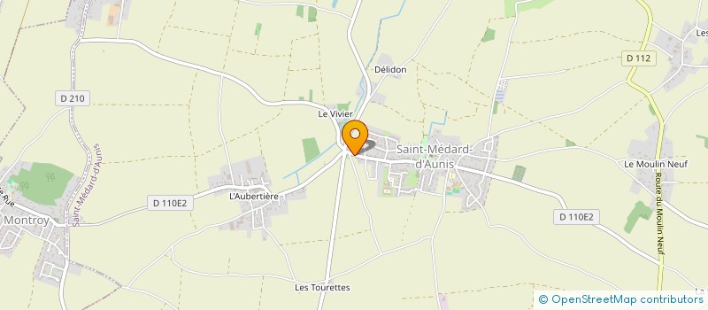 localisation de l'entreprise BONDE DO MAXIMO  SAINT-MEDARD-D'AUNIS