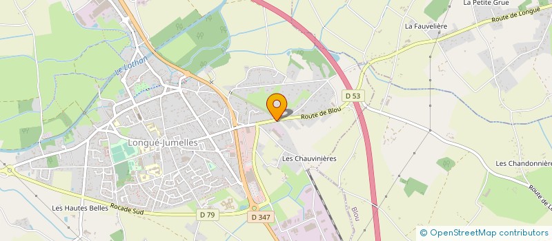 localisation de l'entreprise BONDE SOYER à LONGUE-JUMELLES