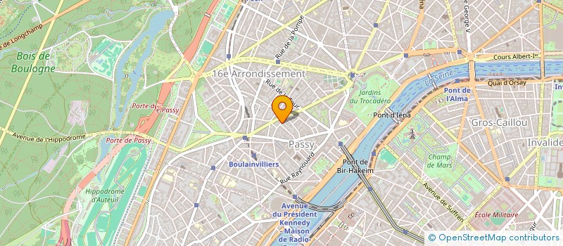 localisation de l'entreprise BONDI  PARIS