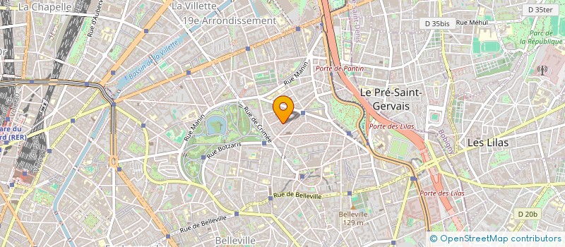 localisation de l'entreprise BONDI à BOULOGNE-BILLANCOURT