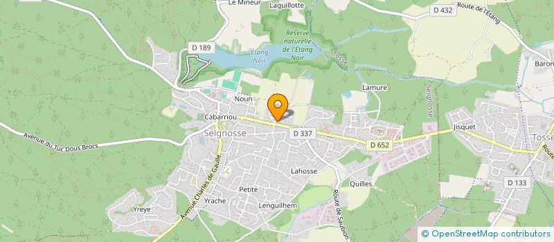 localisation de l'entreprise BONDI BEACH  SEIGNOSSE