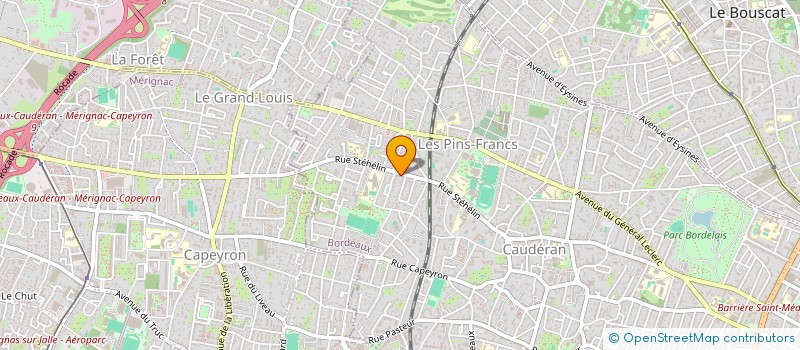localisation de l'entreprise BONDIS à BORDEAUX