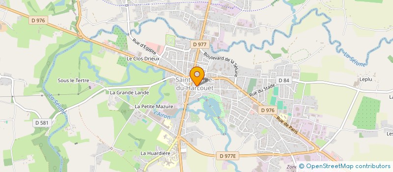 localisation de l'entreprise BONDIS  SAINT-HILAIRE-DU-HARCOUET