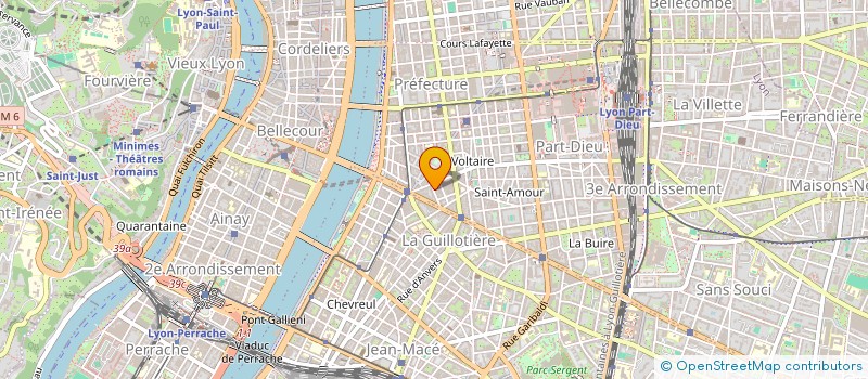 localisation de l'entreprise BONDIS - LAKOMY INDIVISION  LYON