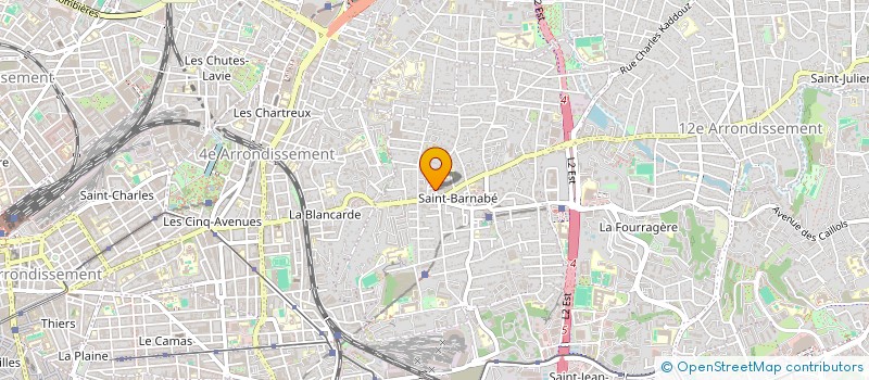 localisation de l'entreprise BONDJUK  MARSEILLE