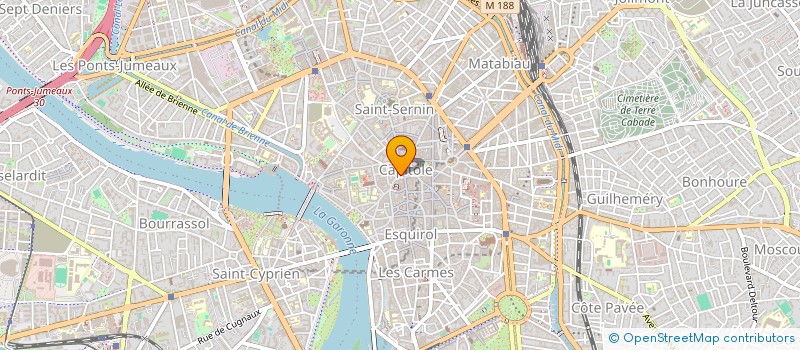 localisation de l'entreprise BONDON à TOULOUSE
