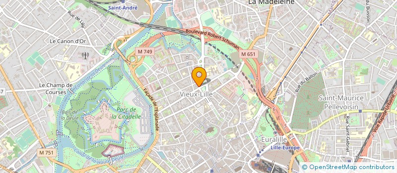 localisation de l'entreprise BONDUEL & PATERNOSTER AVOCATS à LILLE