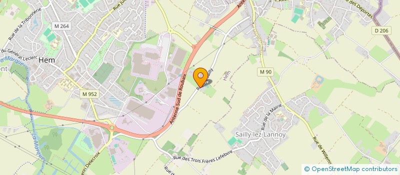 localisation de l'entreprise BONDUELLE FAMILY HOLDING  RENESCURE