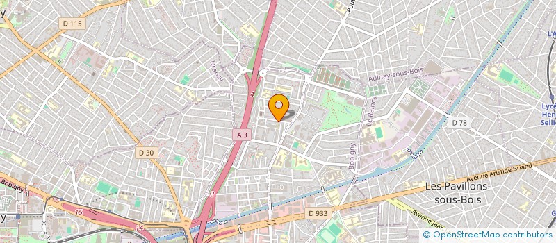 localisation de l'entreprise BONDY BUTS  BONDY