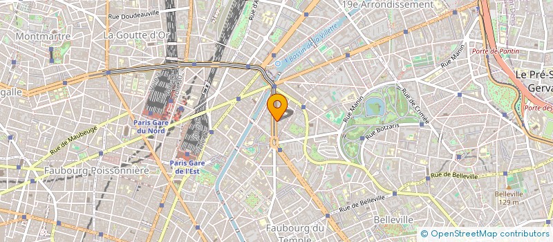 localisation de l'entreprise BONDY FISH à PARIS