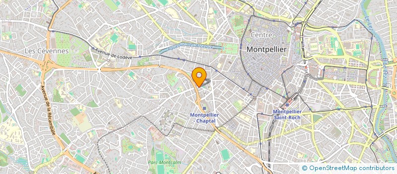 localisation de l'entreprise BONE à MONTPELLIER