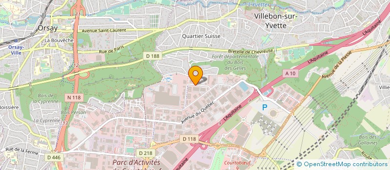 localisation de l'entreprise BONE IT à VILLEBON-SUR-YVETTE