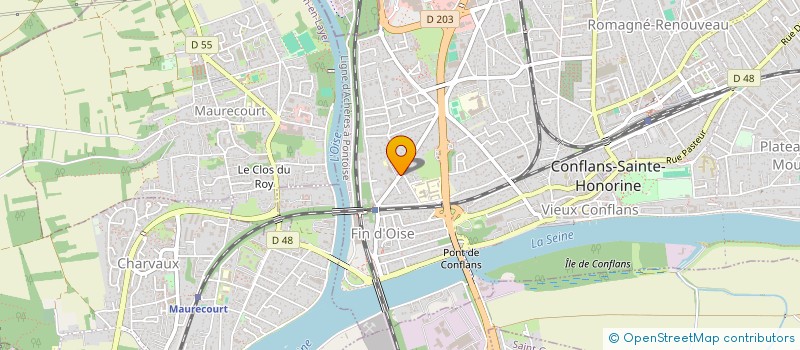 localisation de l'entreprise BONE STORE  CONFLANS-SAINTE-HONORINE