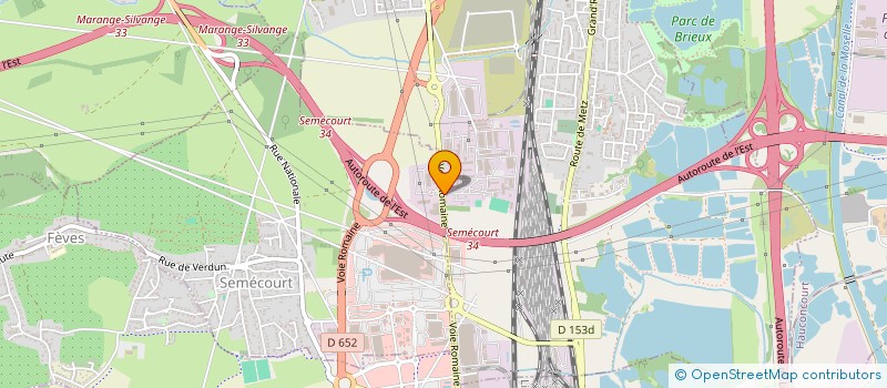 localisation de l'entreprise BONECHER à SEMECOURT