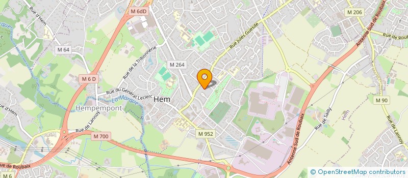 localisation de l'entreprise BONELANG  HEM