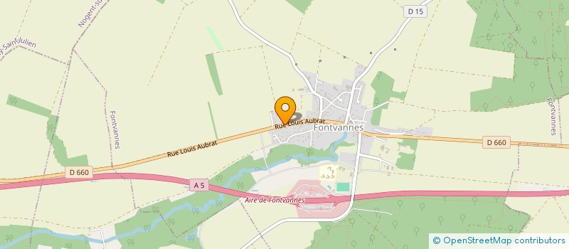 localisation de l'entreprise BONENFANT  FONTVANNES