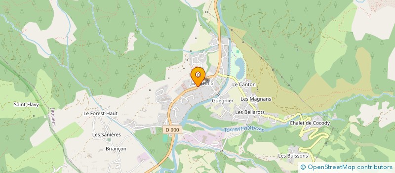 localisation de l'entreprise BONETTE EXPERIENCES  JAUSIERS