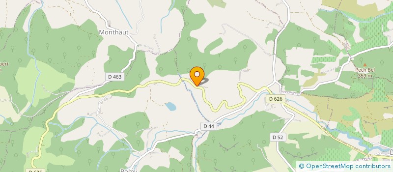 localisation de l'entreprise BONETTO MEZE  VILLELONGUE D'AUDE