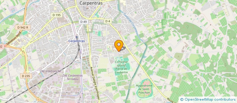 localisation de l'entreprise BONETY IMMOBILIER  CARPENTRAS