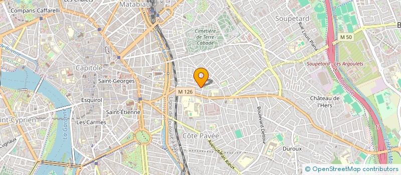 localisation de l'entreprise BONEY B  TOULOUSE