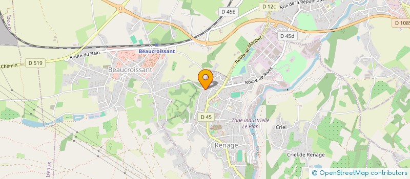 localisation de l'entreprise BONFILS GROUP  ARENTHON