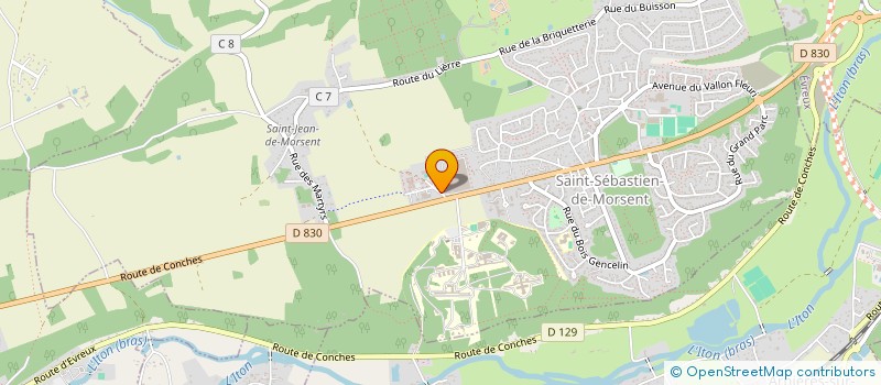 localisation de l'entreprise BONG  SAINT-SEBASTIEN-DE-MORSENT