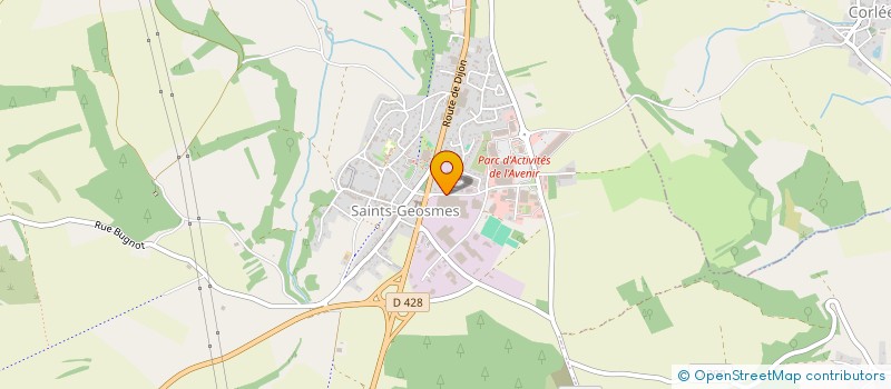 localisation de l'entreprise BONGARZONE TP à SAINTS-GEOSMES
