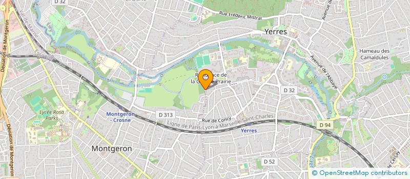 localisation de l'entreprise BONGER  YERRES