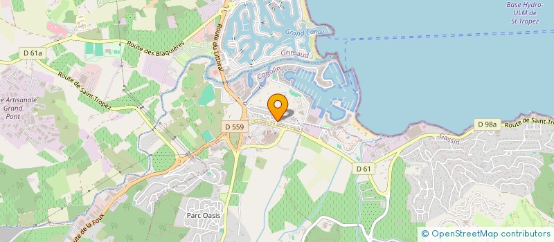 localisation de l'entreprise BONGIOVANNI GROUPE  COGOLIN