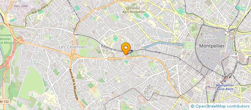 localisation de l'entreprise BONGO à MONTPELLIER