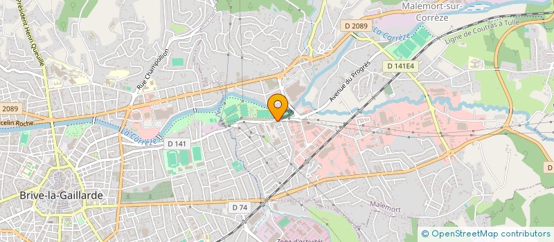 localisation de l'entreprise BONHEUR 19 à MALEMORT