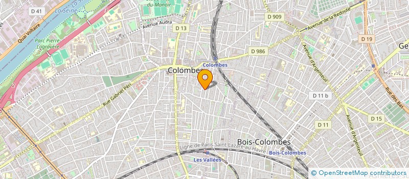 localisation de l'entreprise BONHEUR ACADEMY à COLOMBES