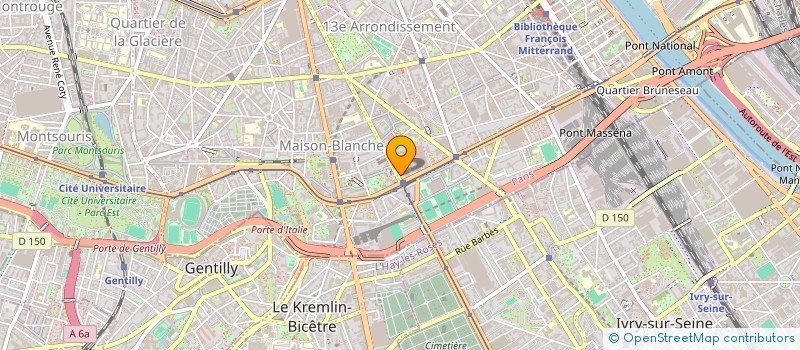 localisation de l'entreprise BONHEUR DECO  PARIS