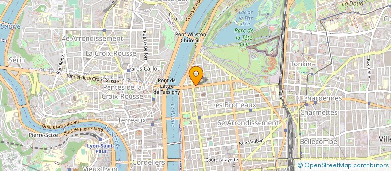 localisation de l'entreprise BONHEUR DU JOUR à LYON