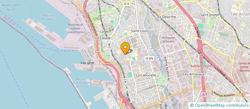 localisation de l'entreprise BONHEUR EN FAMILLE à MARSEILLE