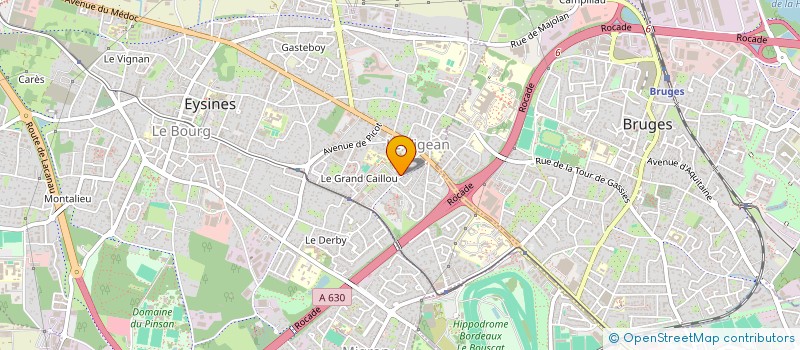 localisation de l'entreprise BONHEUR ET PARTAGE BENIN - AQUITAINE à EYSINES