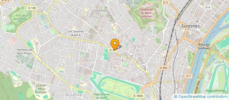 localisation de l'entreprise BONHEUR&GRACE à RUEIL-MALMAISON