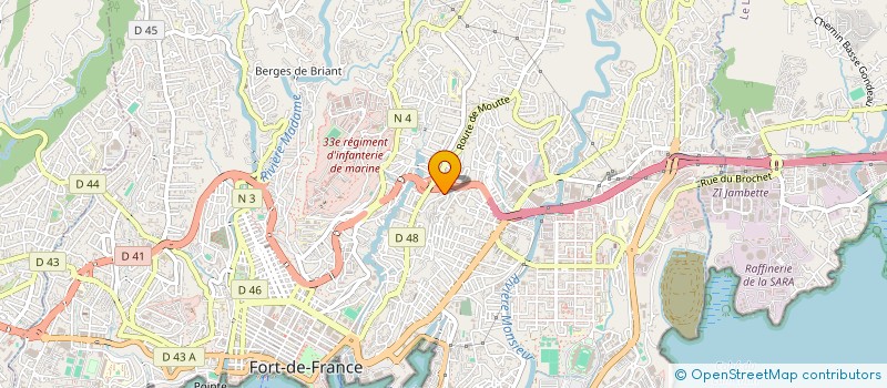 localisation de l'entreprise BONHEUR PARFAIT EVENTS  FORT-DE-FRANCE