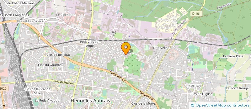 localisation de l'entreprise BONHEUR SENIORS LOIRET  FLEURY-LES-AUBRAIS