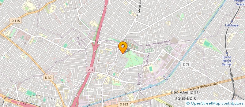 localisation de l'entreprise BONHEURLAND  BONDY