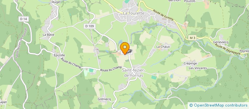 localisation de l'entreprise BONHOMME  SAINT-NIZIER-DE-FORNAS