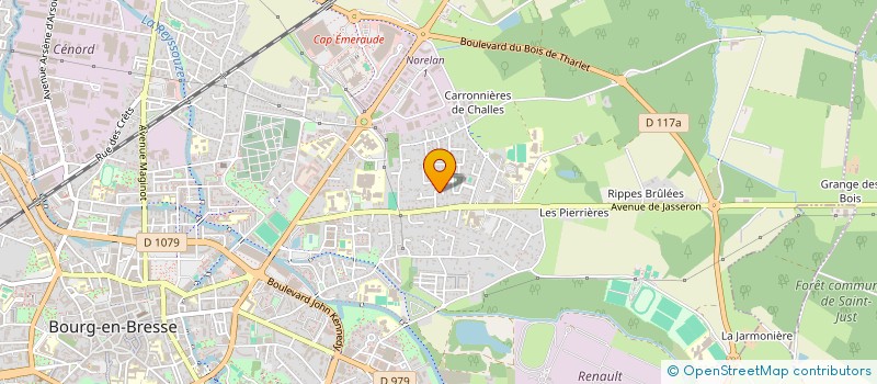 localisation de l'entreprise BONHOMME.IMMO à BOURG-EN-BRESSE