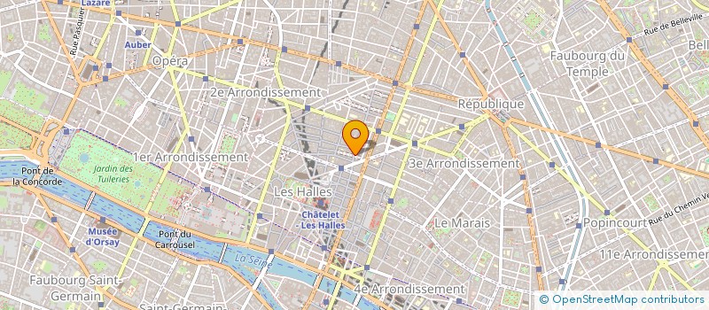 localisation de l'entreprise BONHOMME MATHI'S  PARIS