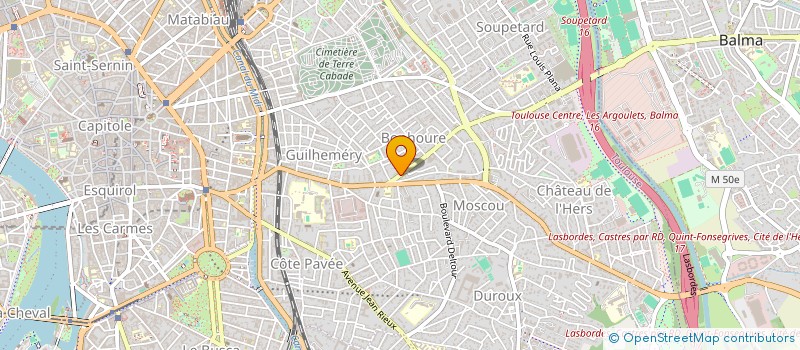 localisation de l'entreprise BONHOURE à TOULOUSE