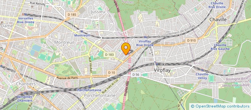 localisation de l'entreprise BONI  VIROFLAY