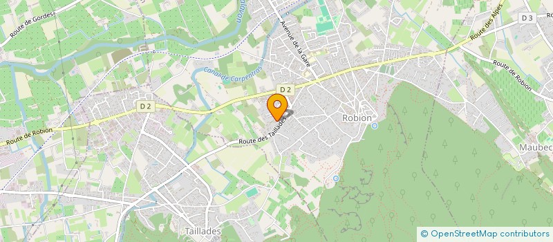 localisation de l'entreprise BONI & PRICE  ROBION