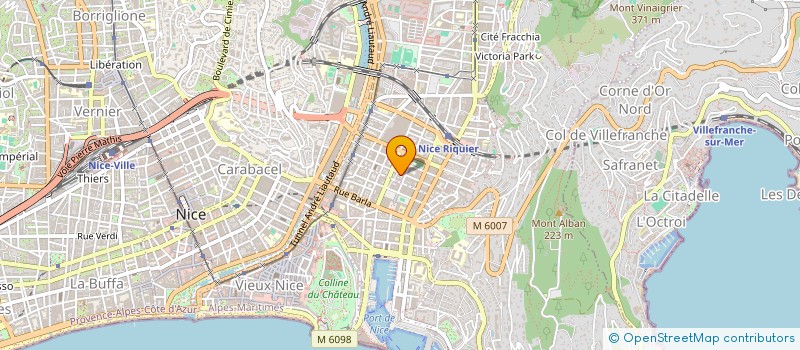 localisation de l'entreprise BONICE à NICE