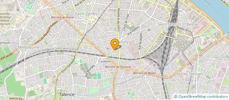 localisation de l'entreprise BONIE BROTHERS 7  BORDEAUX